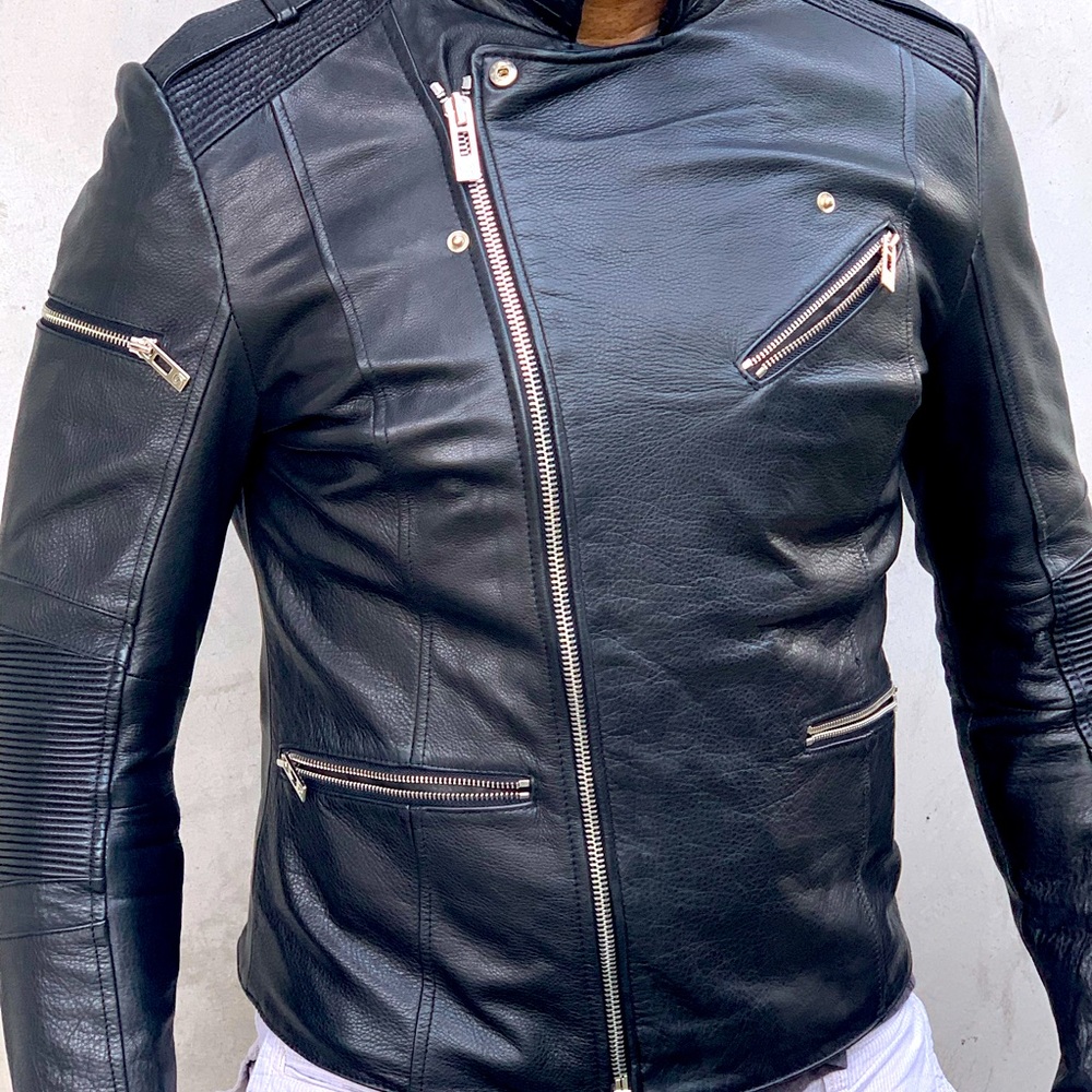 Black Rogue Leather Jacket